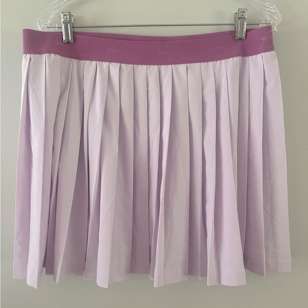 Slazenger Womens Purple Pleated Golf Skort Size Large